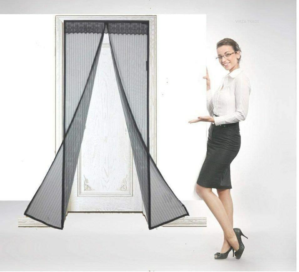 Mesh Screen Net Home Magnetic Anti Mosquito Door Curtains - ApnaBuyer